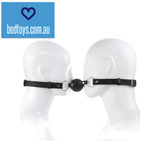 Mouth gag with soft latex ball - suitable for one person or two