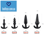 Silicone anal plugs/butt plugs - multiple sizes - FREE LUBE