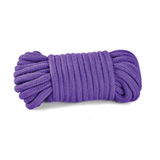 Bondage rope  - 100% cotton - kind, yet strong. 10m long/8mm thick