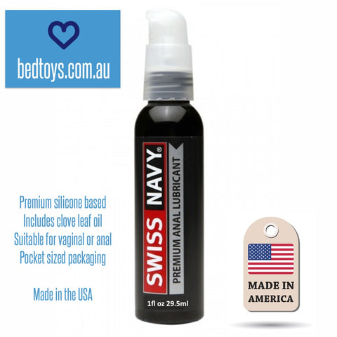 Swiss Navy naturally numbing anal/vaginal lubricant - with clove leaf oil